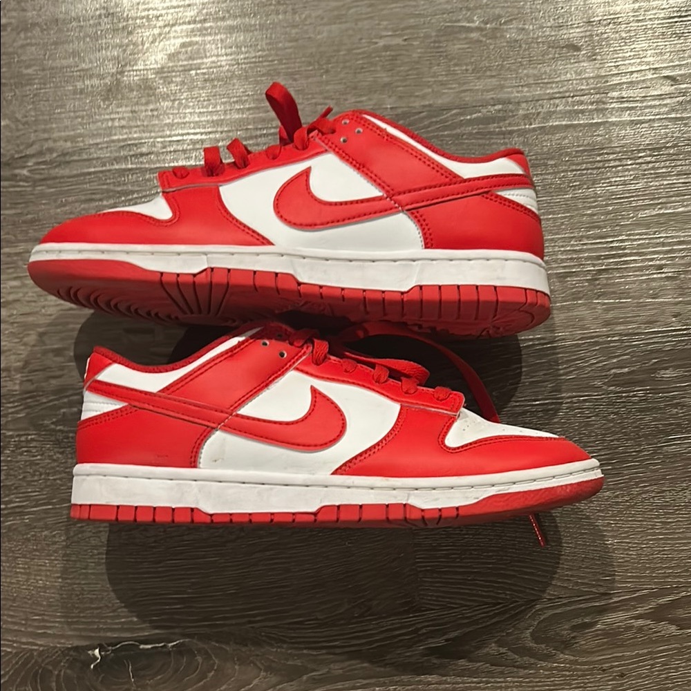 Nike Kids Sneakers in Red and White